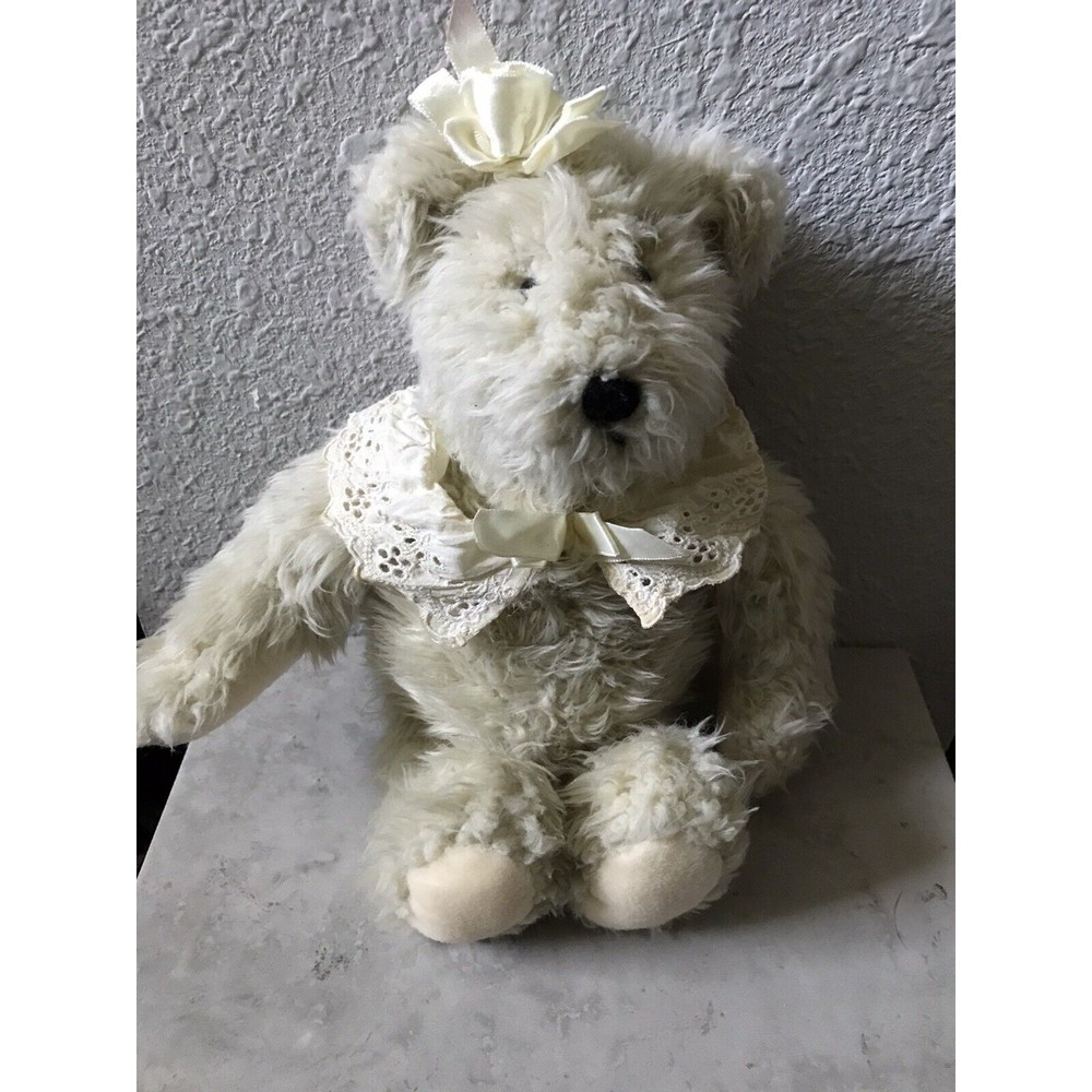 North American Bear Co Lady Beartrice Fancy VTG Plush Doll Figurine